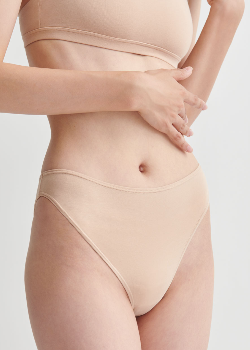 Galen High Leg Brief|Macadamia