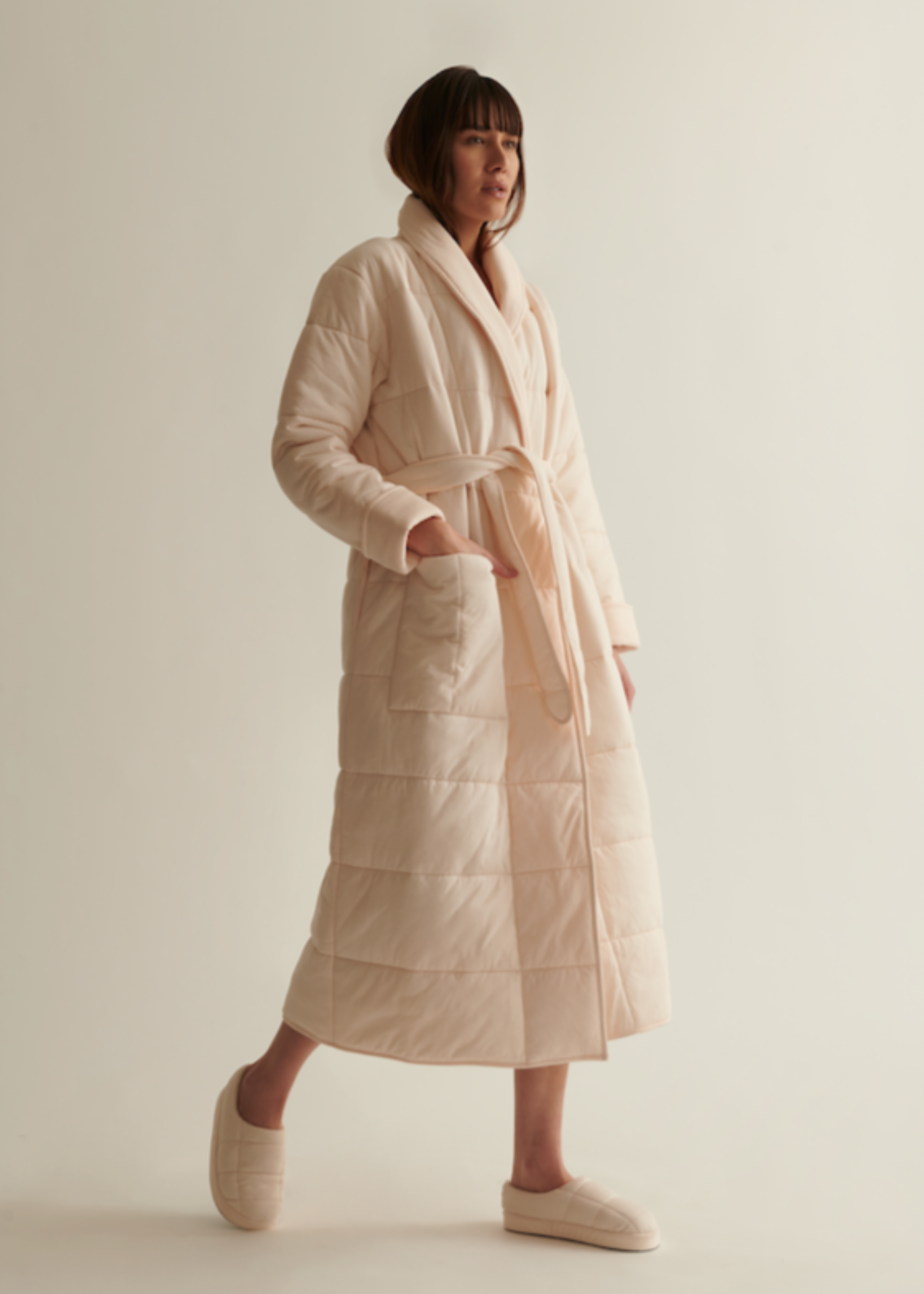 Sierra Robe|Pearl Pink